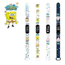 SpongeBob SquarePants Cartoon Anime Kids Watches Toy