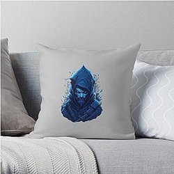 Spy ninja Throw Pillow RB1810