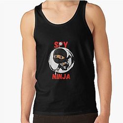 Cool Spy Gaming Ninjas Gamer Boy Girl Kids Spy Ninja  Tank Top RB1810