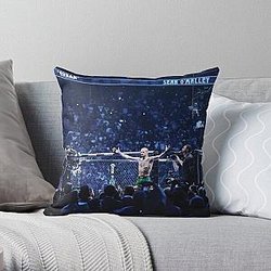 Suga Sean O'Malley vs. Aljamain Sterling UFC 292 The Suga Show Throw Pillow RB2709