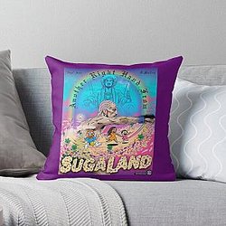 Sugaland Suga Sean O'Malley Poster Throw Pillow RB2709