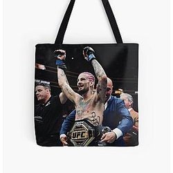 Suga Sean O'Malley vs. Aljamain Sterling UFC 292 The Suga Show All Over Print Tote Bag RB2709