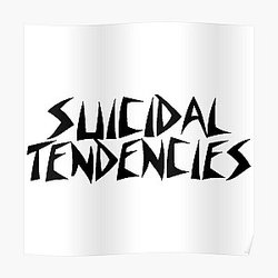 Suicidal tendencies Poster RB2709