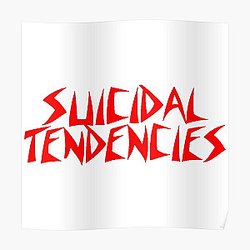 Suicidal tendencies Poster RB2709