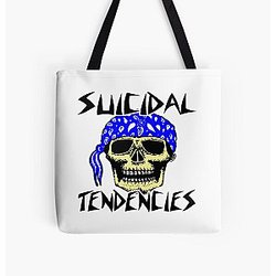 Suicidal tendencies All Over Print Tote Bag RB2709