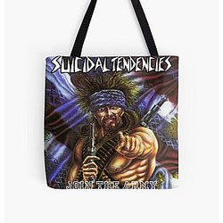 Suicidal tendencies All Over Print Tote Bag RB2709