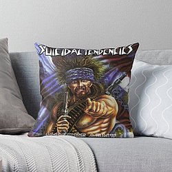 Suicidal tendencies Throw Pillow RB2709