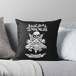 suicidal tendencies Throw Pillow RB2709