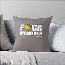 Fuck Mangoes Sullivan King Throw Pillow RB1110