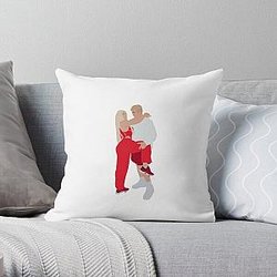 Jana- Tana Mongeau and Jake Paul  Throw Pillow RB2709