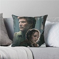 The Last Of Us Fanart Throw Pillow RB0208