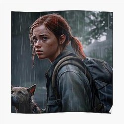 Ellie The Last of Us 2 Poster Poster RB0208