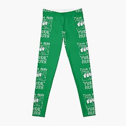 Title Fight Floral Green Promo Leggings RB2411