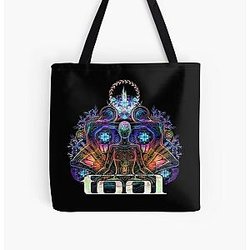 behind the hand  tool band tool band,  All Over Print Tote Bag RB1911