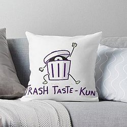 Trash Taste Podcaster  Throw Pillow RB2709