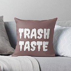 Trash Taste Throw Pillow RB2709