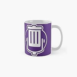 Trash Taste W/ Outline | Purple BG Classic Mug RB2709