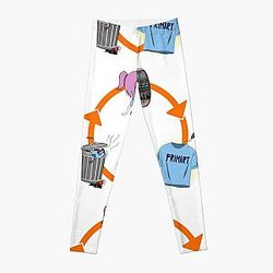 Trash Taste Podcaster  Leggings RB2709