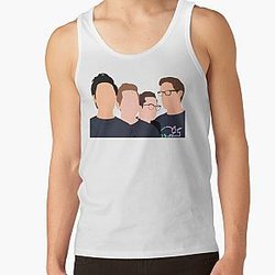 The Try Guys Tank Tops - The Try Guys Fan Art Dinosaur Tank Top RB2510