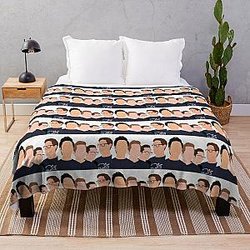 The Try Guys Blanket - The Try Guys Fan Art Dinosaur Throw Blanket RB2510