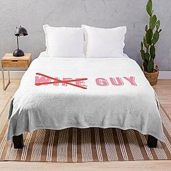 The Try Guys Blanket - Anti-Wife Guy, Try Guys  Throw Blanket RB2510