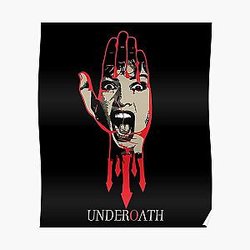 Underoath Classic Blood Hand Poster RB2709