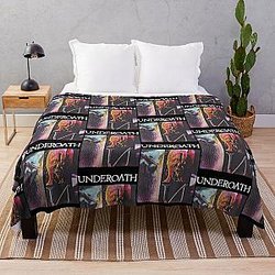 Underoath Face Melting Throw Blanket RB2709