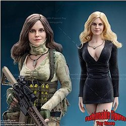 Verycool Vcl-1009 1/6 Women Soldier Emma Watson Head Sculpt Action Figure Toy