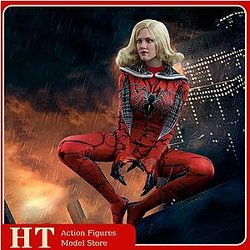 VERYCOOL VCL-1010 Red Spider Female Soldier Fashion Suit Set Action Figure Toy