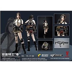 VERYCOOL VC-CF-04 Female Soldier Double Agent Zero Action Figure Toy