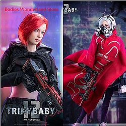 VERYCOOL VCF-2060 1/6 TRICKYBABY 12 Rainbow Female Action Figure Toy